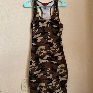 Camo GI Jane Dress // Size M